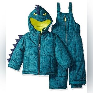 Carter's Boys Two- Piece Dinosaur Snowsuit